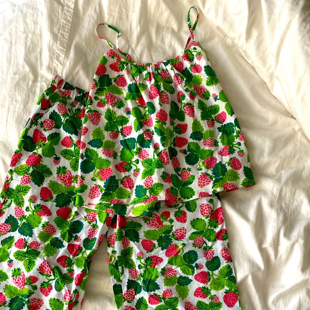 Printfresh Strawberry Cami Set